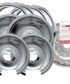 Set de 4 Bandejas de Goteo de Servicio Pesado cromadas con
