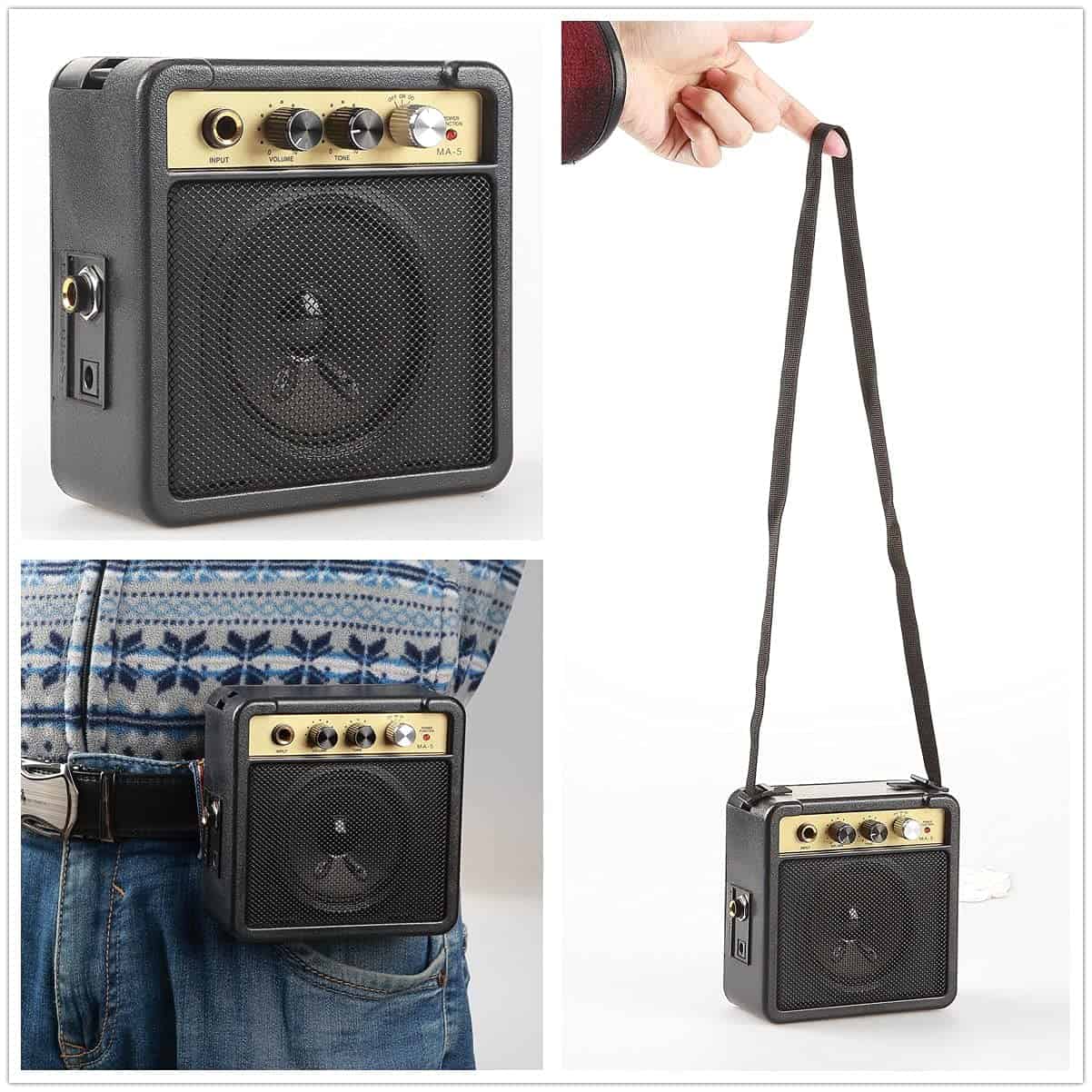 Guitarra Eléctrica Infantil WINZZ EGM100 de 30 Pulgadas con - Imagen 7