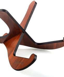 CAHAYA Soporte de Guitarra Universal de Madera Estilo