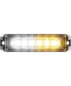 Abrazaderas Flex Series (Ámbar/Blanco) 18W - 6 LED Luces de