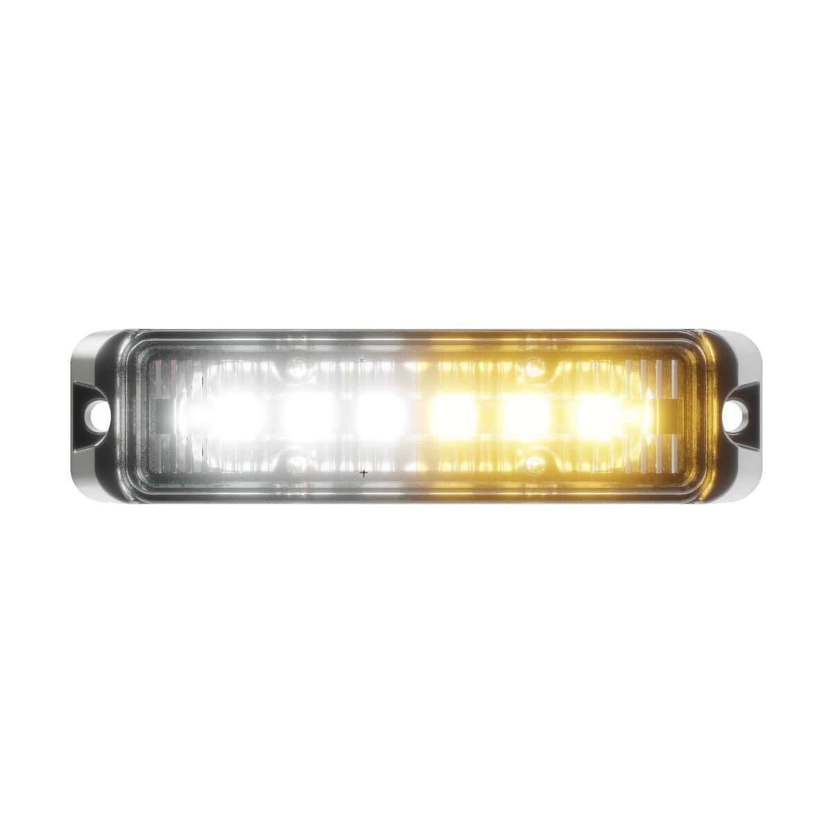 Abrazaderas Flex Series (Ámbar/Blanco) 18W - 6 LED Luces de