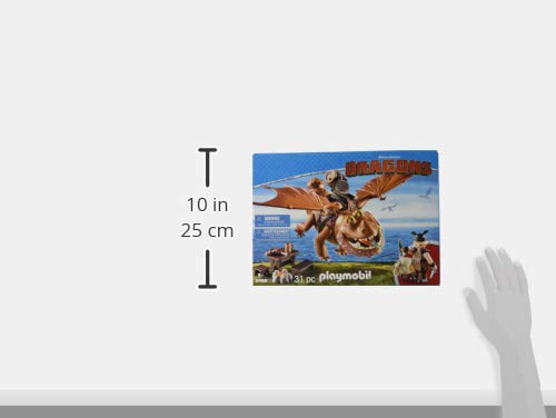 Playmobil 9460 Cómo Entrenar a Tu Dragón Fishlegs + - Imagen 4