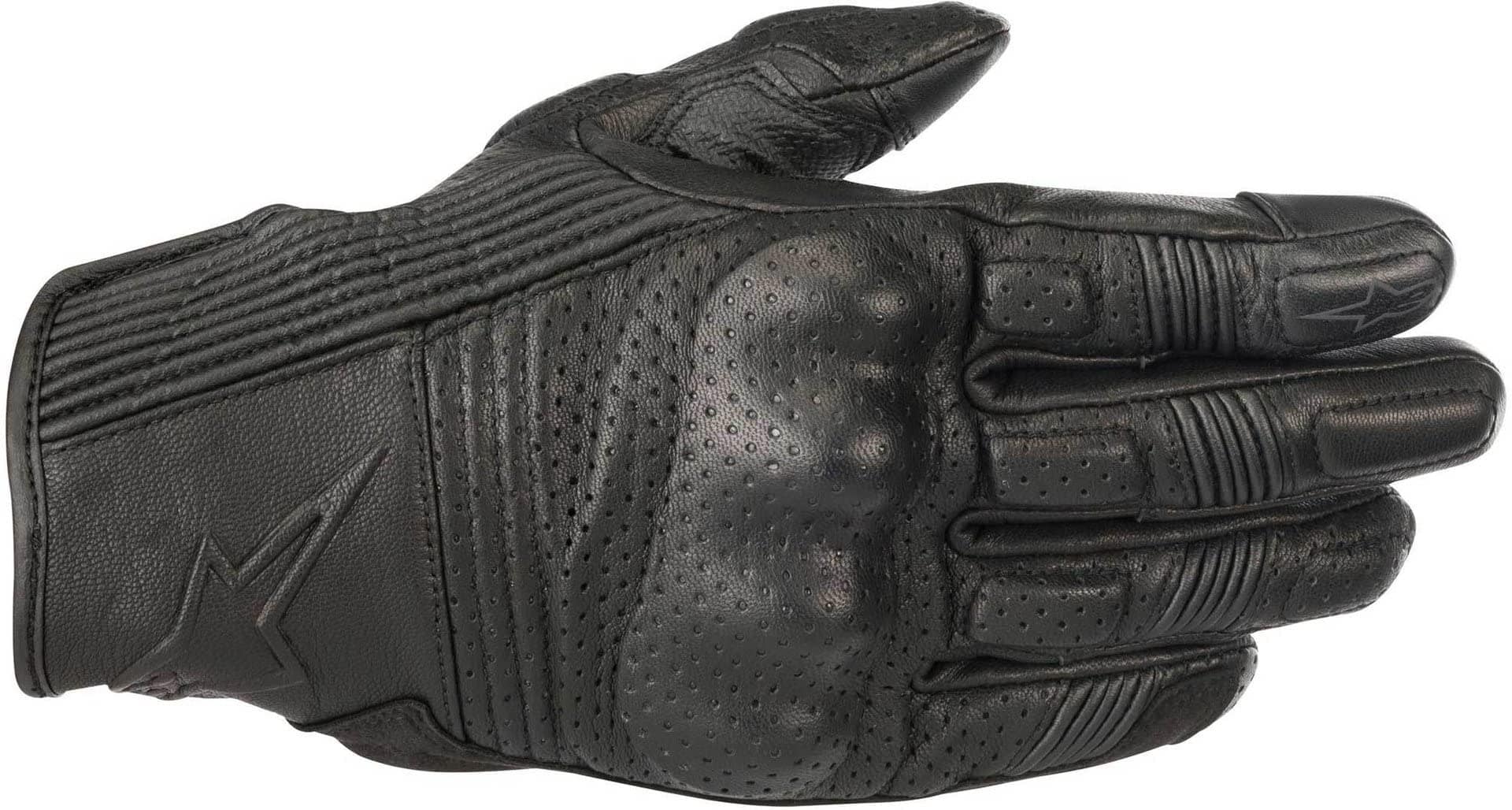 Guantes de moto de cuero Alpinestars Mustang V2 (3X-Grande,