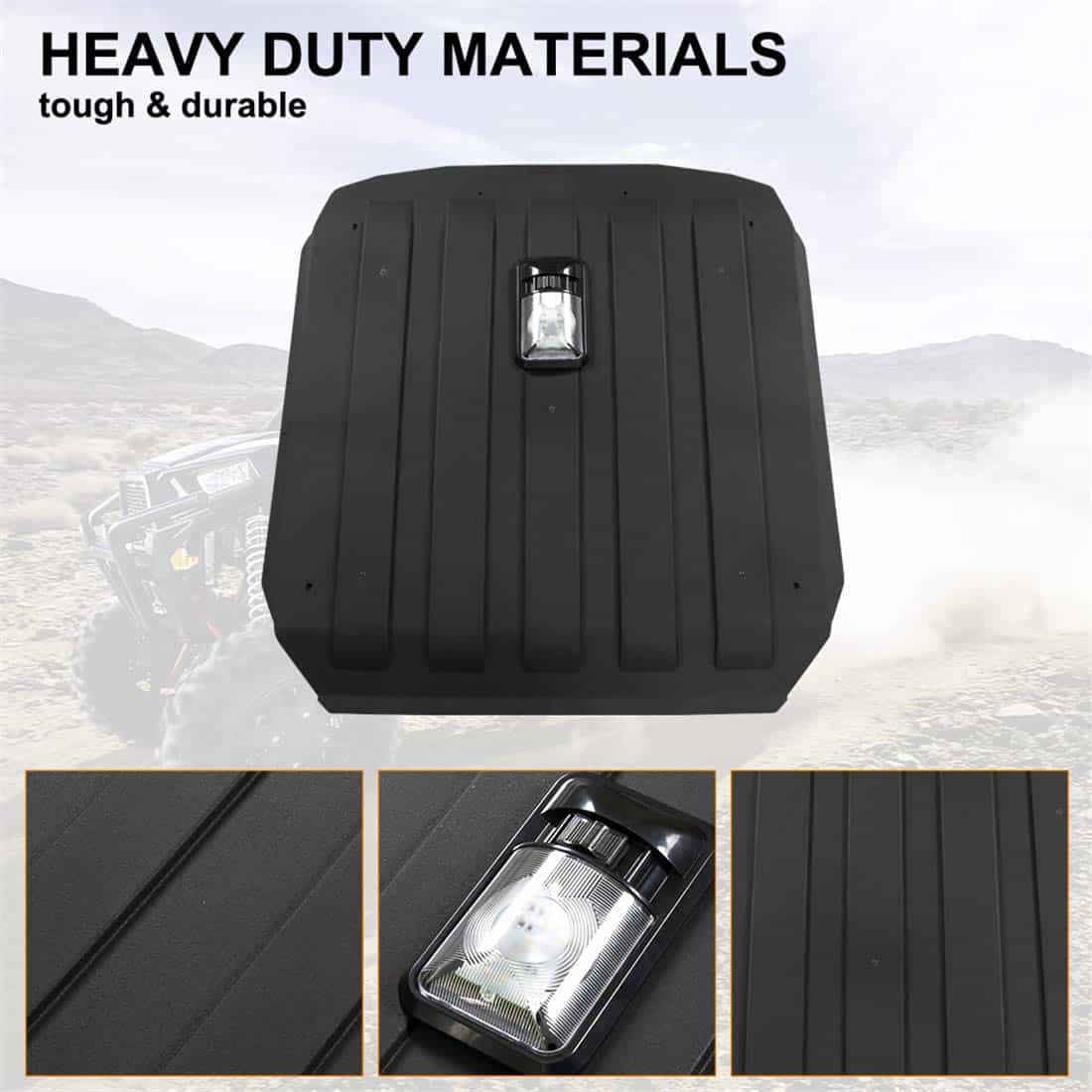 KIWI MASTER Hard Roof Top Compatible for Polaris RZR XP - Imagen 4