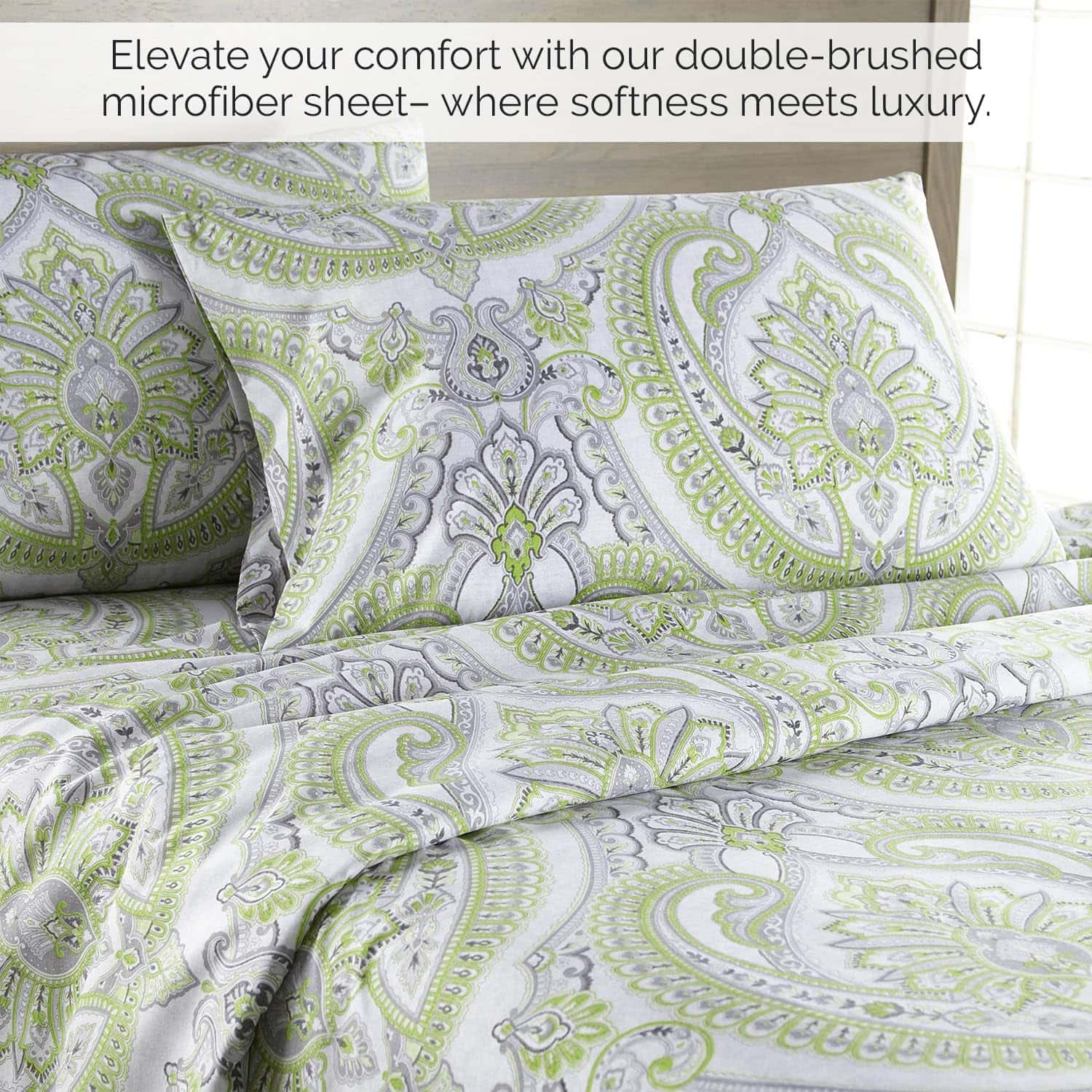 Juego de Sábanas y Fundas de Almohada King Size de la - Imagen 5