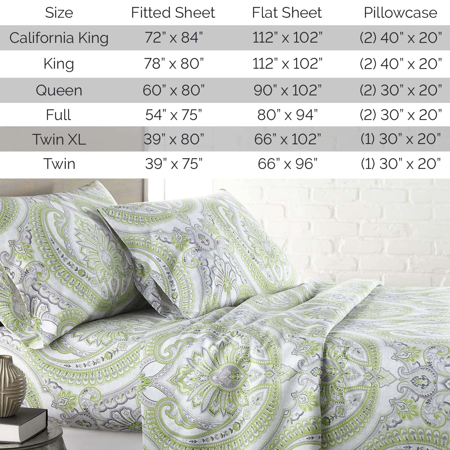 Juego de Sábanas y Fundas de Almohada King Size de la - Imagen 8