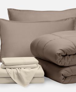 Conjunto de funda nórdica y sábana Bare Home Bed-in-A-Bag