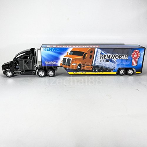 Camión Contenedor de Metal Kenworth T700 KiNSMART 1:68 - Imagen 3