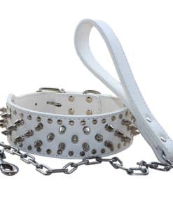 Collar de Perro con Tachuelas de Punk Spike Rivet con
