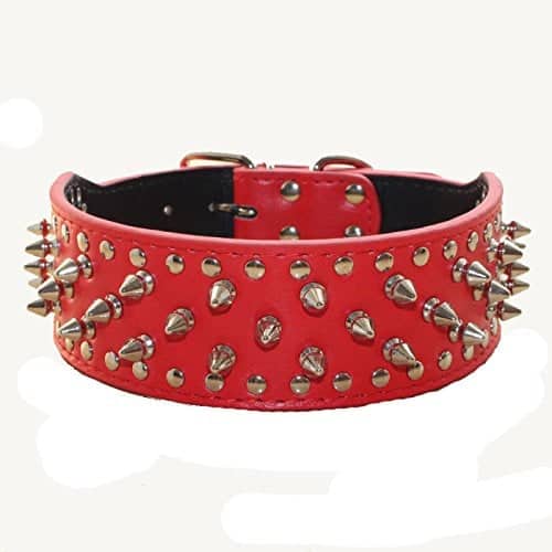 Collar de Perro con Tachuelas Punk Spiked Rivet con Hebilla - Imagen 3