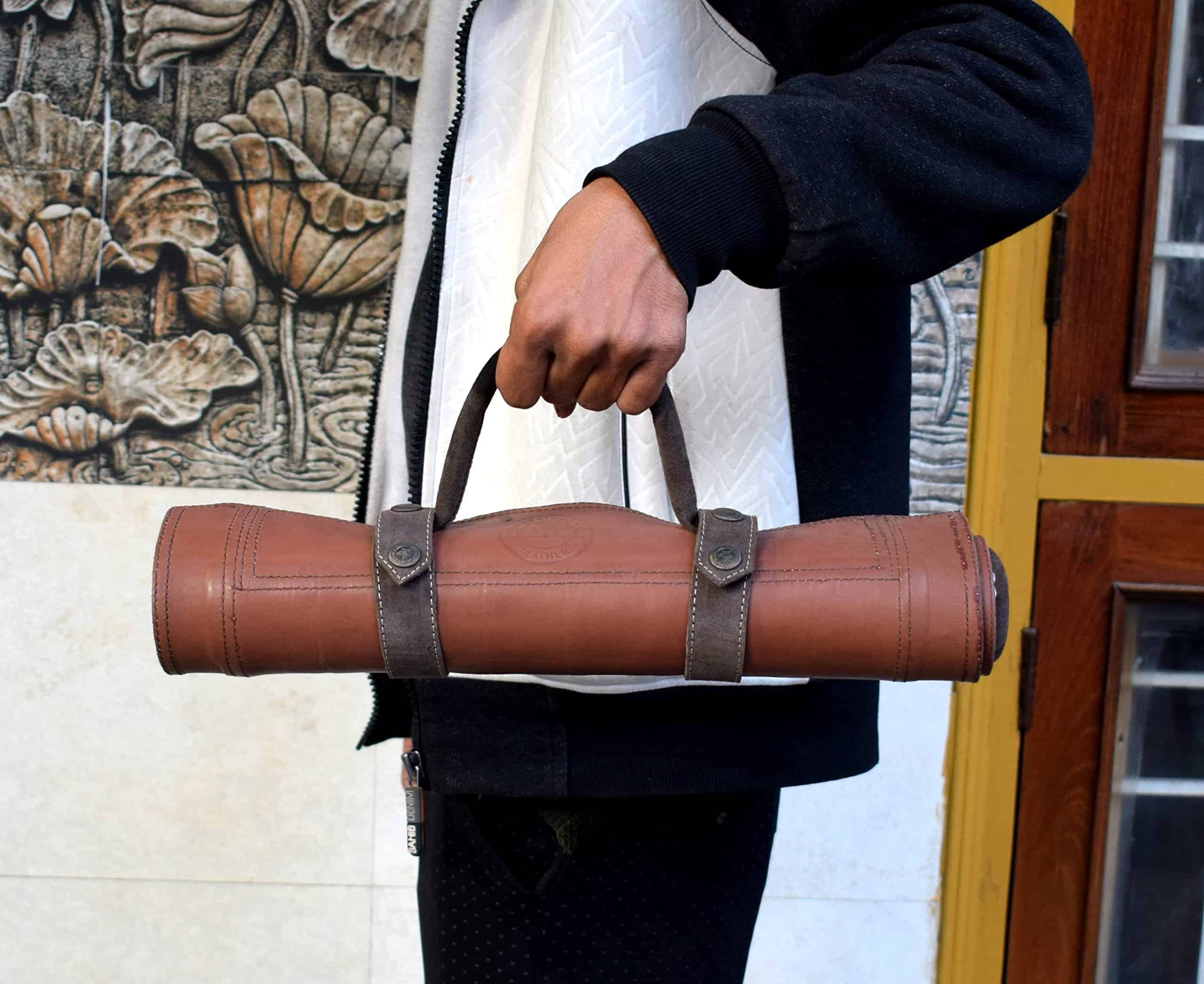 Juego de Ajedrez de Cuero Genuino WIGANO 19"X15" (Tamaño - Imagen 5