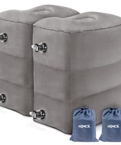Almohada Inflable para Reposapiés de Viaje (Paquete de 2)