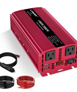 Inversor de Corriente para Automóvil de 1500 Watts