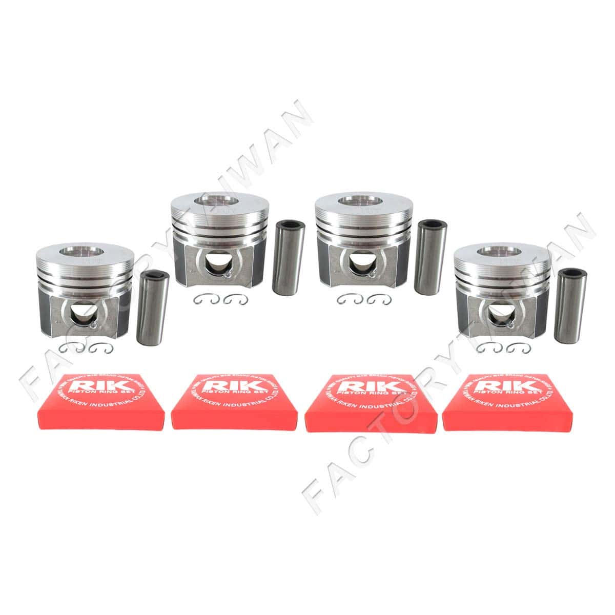 Juego de Pistón + Anillo Factorytaiwan 87mm