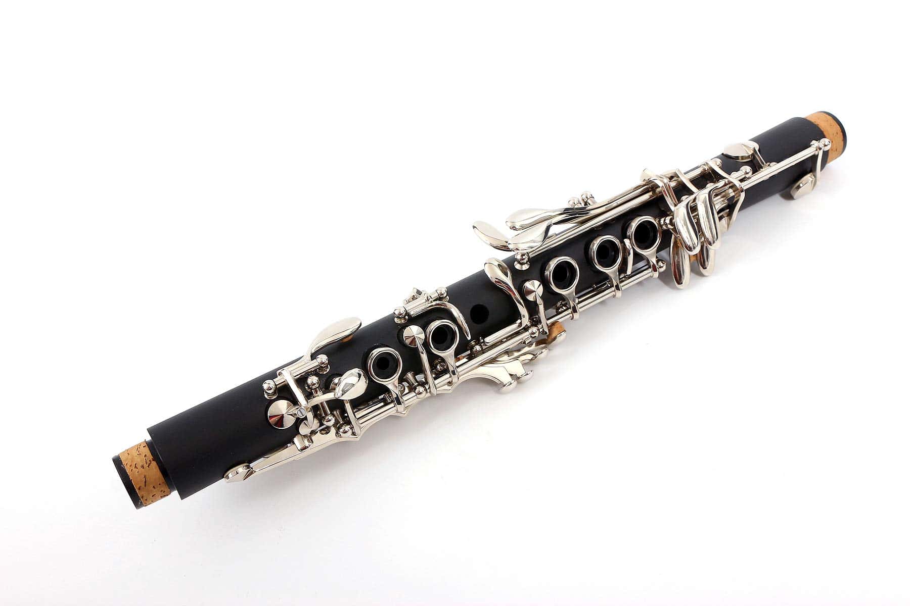 Yinfente Clarinete Profesional de Ebano Eb Llave 2 Barriles - Imagen 5