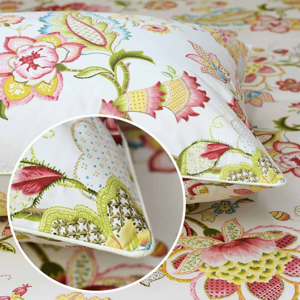 Softta Juego de Ropa de Cama de Lujo Boho Shabby Flower - Imagen 5