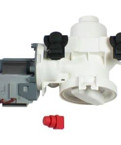 Bomba de desagüe compatible con lavadora Whirlpool