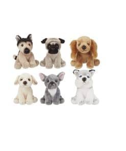 Colección Mini Perros de Peluche Ganz The Heritage, Altura