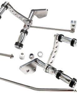 Controles Avanzados para Reposapiés Ajuste para Harley Dyna