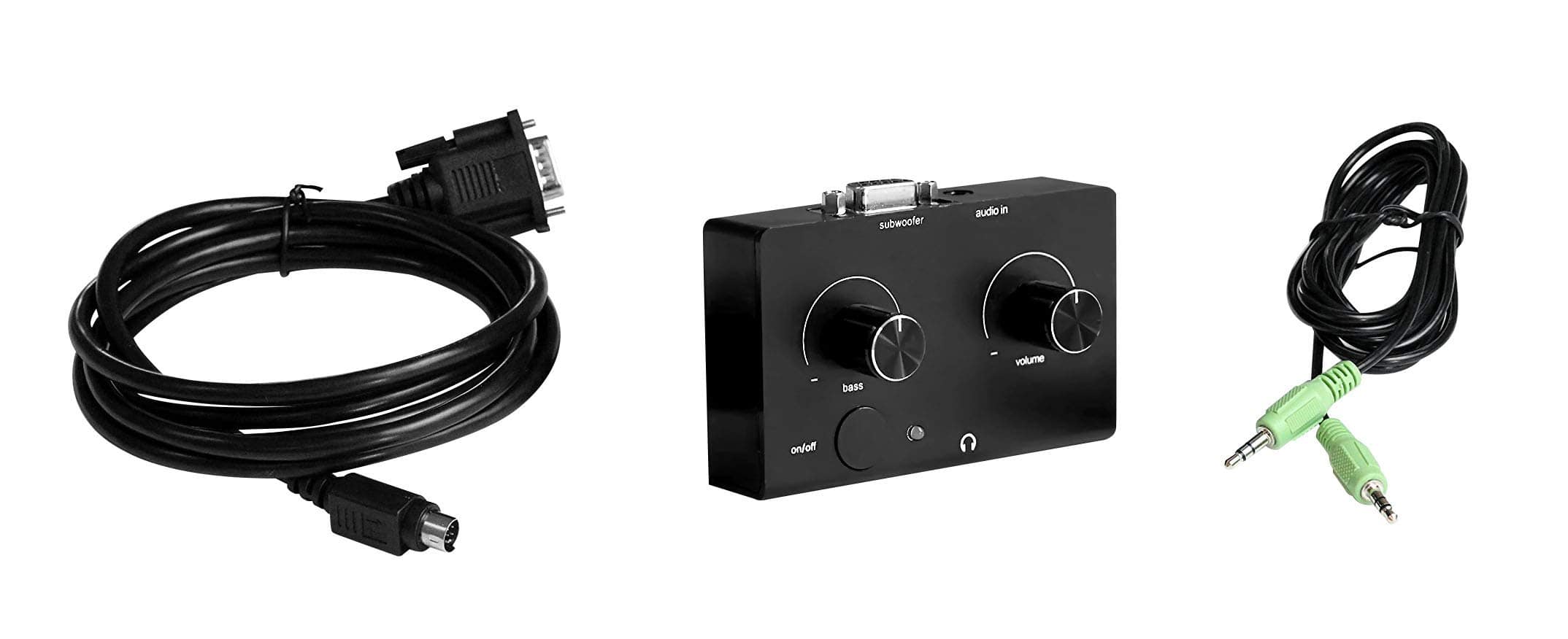 Control Remoto con Cable para Altavoces de Computadora