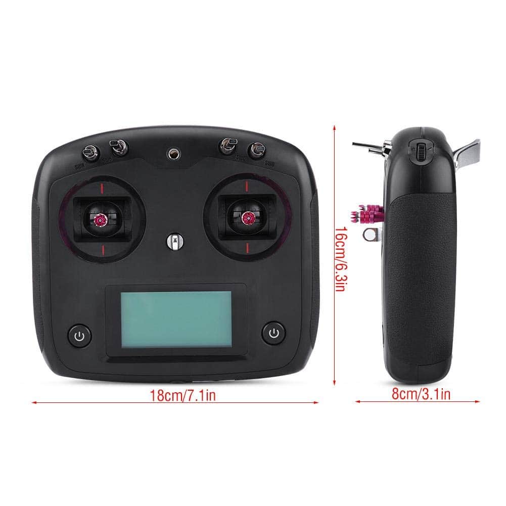 Transmisor FS-I6S de 10 canales Dilwe, 2.4G Transmisor - Imagen 3