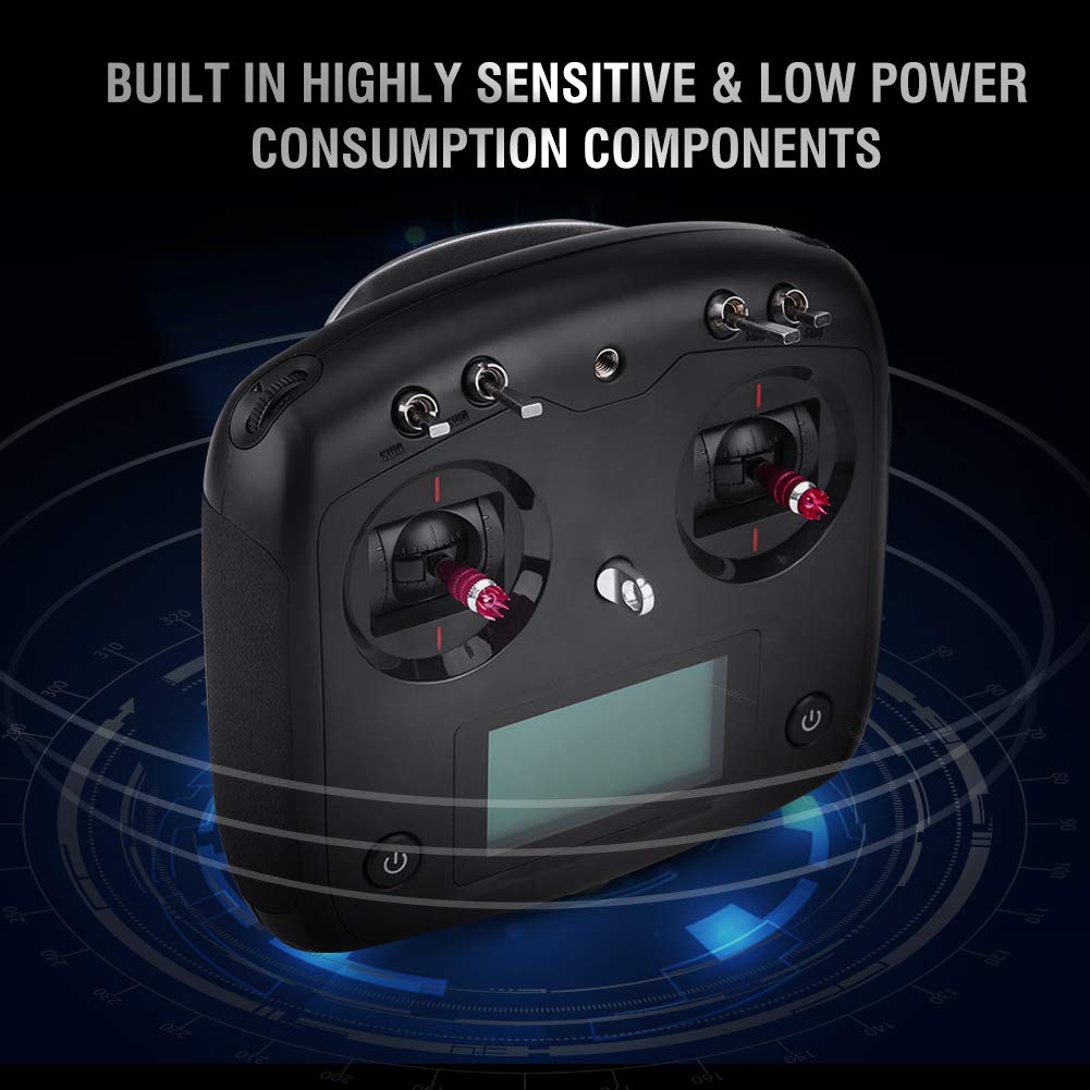 Transmisor FS-I6S de 10 canales Dilwe, 2.4G Transmisor - Imagen 6