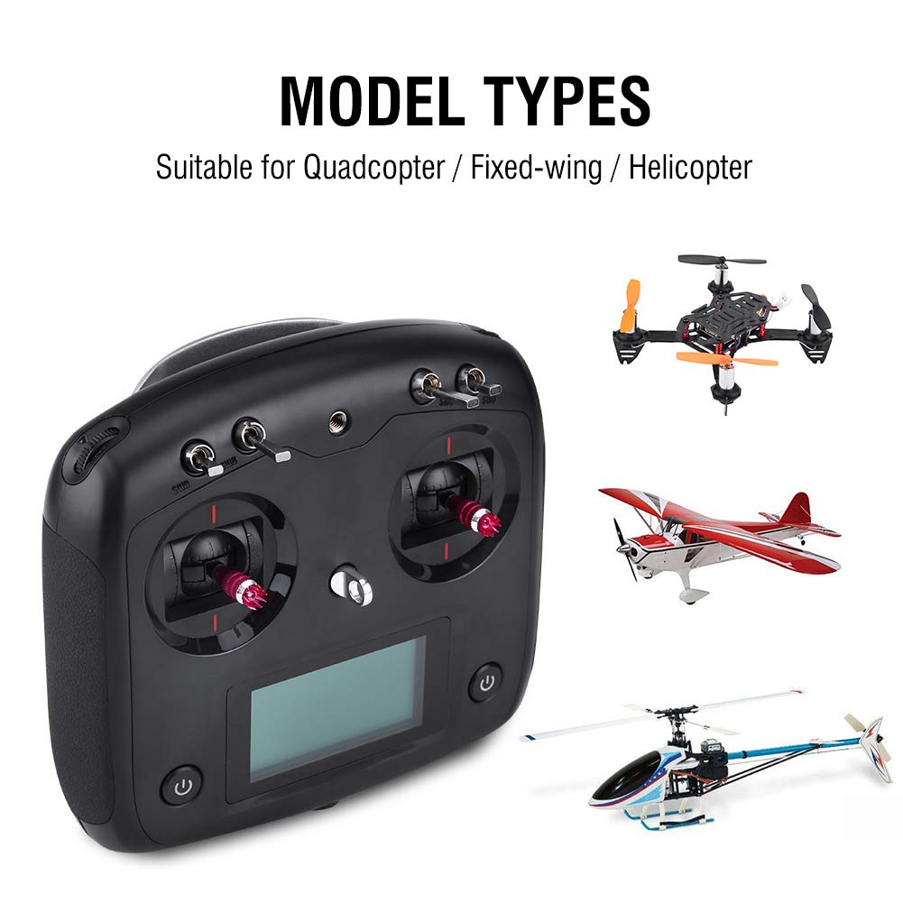 Transmisor FS-I6S de 10 canales Dilwe, 2.4G Transmisor - Imagen 4