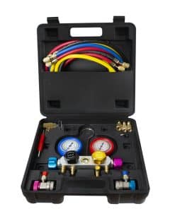Kit completo de herramientas de diagnóstico de AC de 4 vías