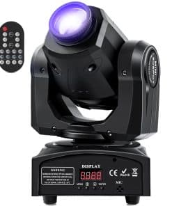 U`King Luces de Cabeza Móvil LED de 60W con Control Remoto