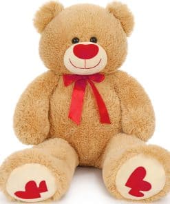 Oso de Peluche Gigante MaoGoLan 35" - Pies con Huellas de