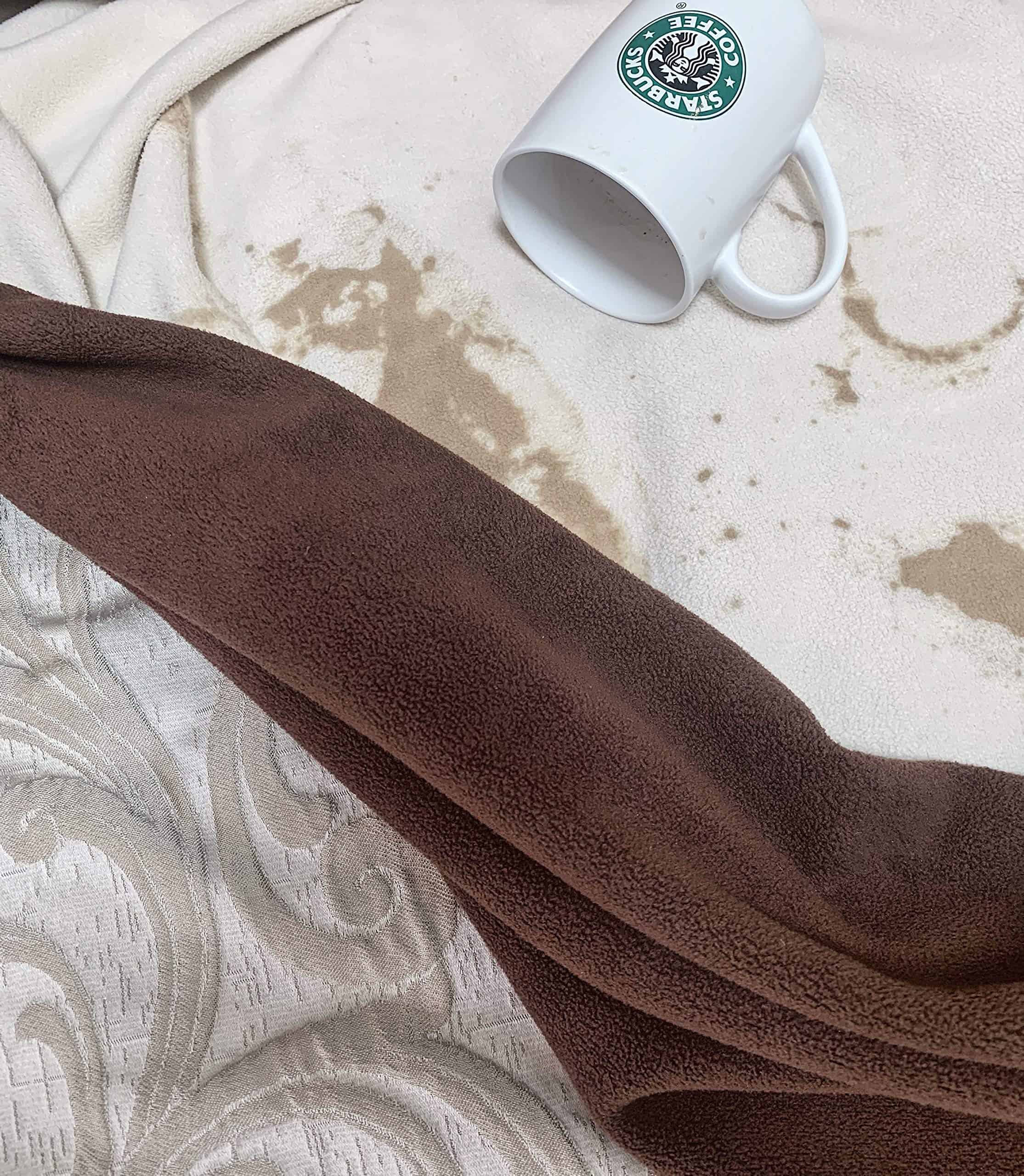 Manta Impermeable 100% Reversible Marrón/Beige para - Imagen 6