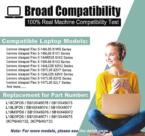 BOWEIRUI L19C3PD6 L19M3PD6 Batería de Repuesto para Lenovo - Imagen 7