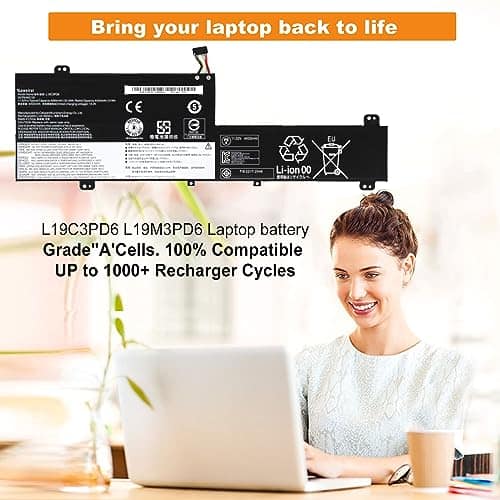 BOWEIRUI L19C3PD6 L19M3PD6 Batería de Repuesto para Lenovo - Imagen 3