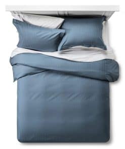 Juego de Funda de Edredón Tamaño Queen -Blue