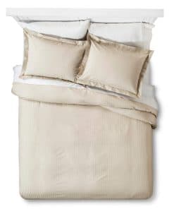 Juego de Funda de Edredón Queen Size Feather & Stitch,