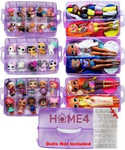Contenedor de Almacenamiento Apilable de 6 Capas con 60