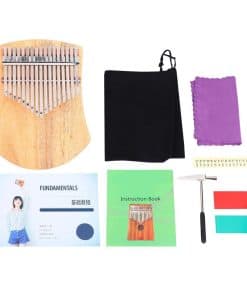 Kalimba Thumb Piano Dilwe en B Mayor 17 Teclas de Madera de