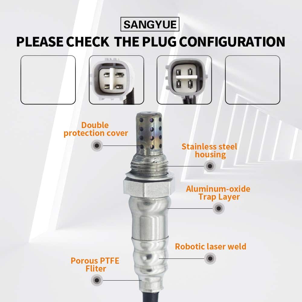 2X Sensores de Oxígeno para Toyota Corolla 2.4L 2009 2010, - Imagen 4