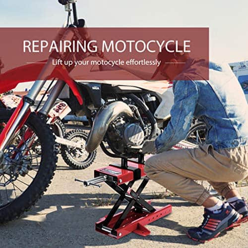 Gato Elevador de Tijera para Motocicleta y ATV VIVOHOME de - Imagen 8