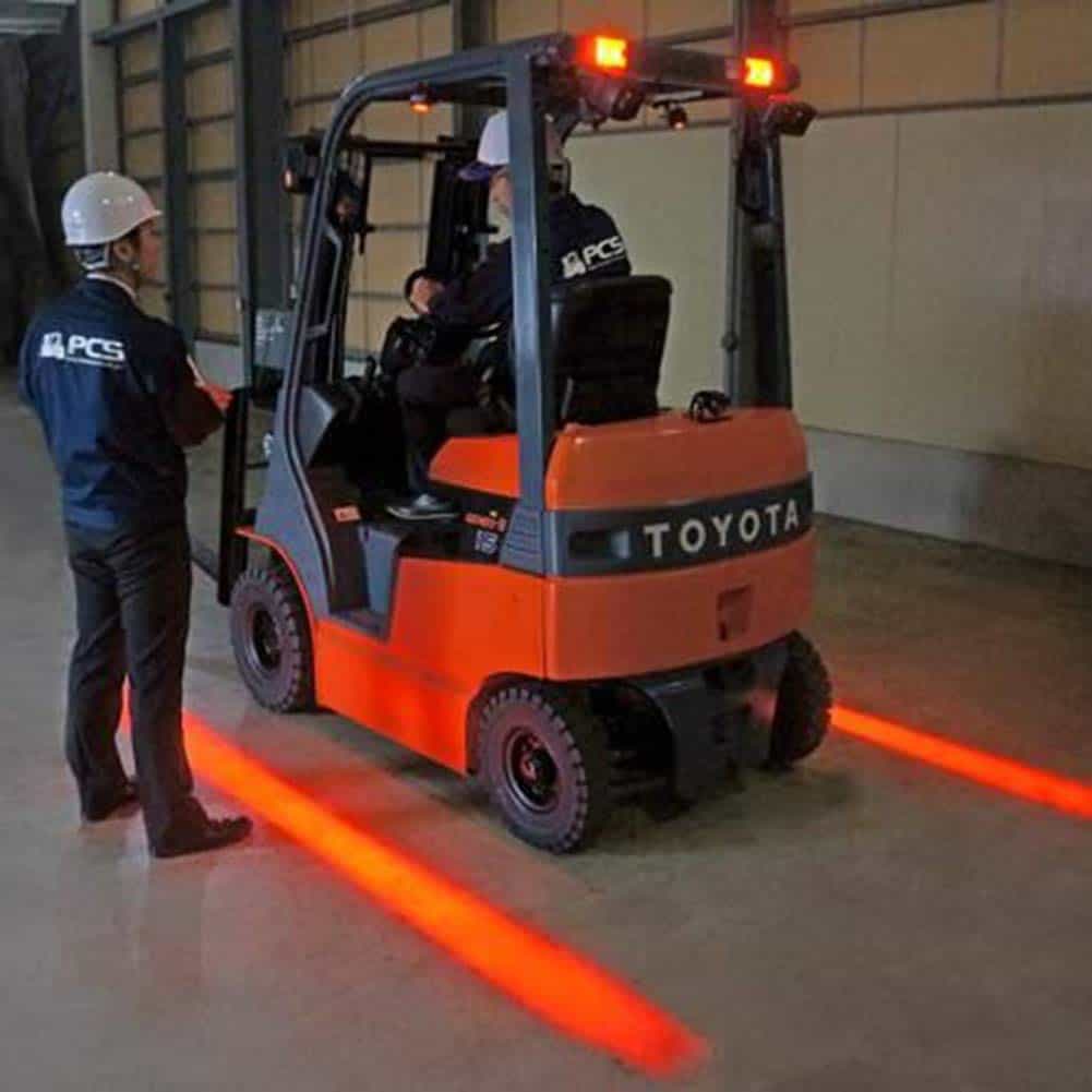 Set de 2 Luces de Seguridad Indicadoras para Montacargas - Imagen 6