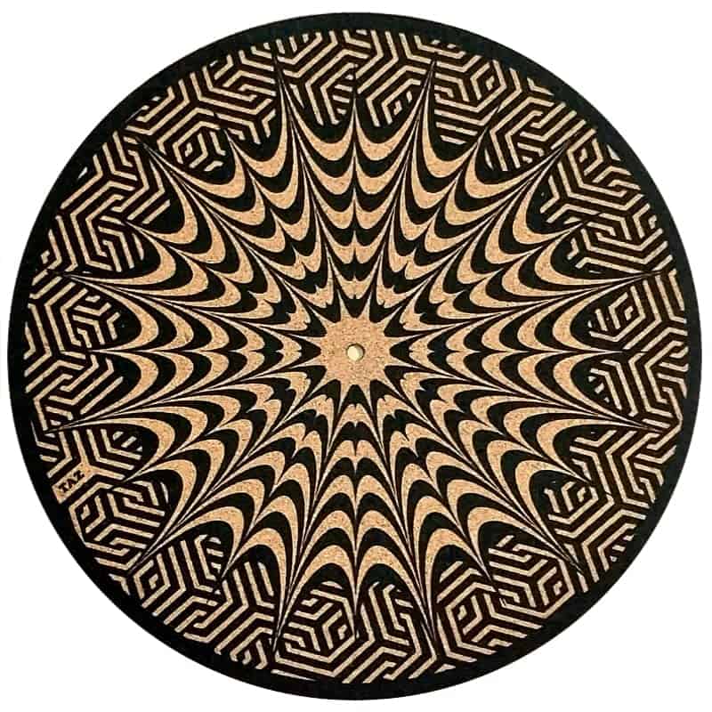 TazStudio Premium slipmat - Tapete de corcho para -Patrón de