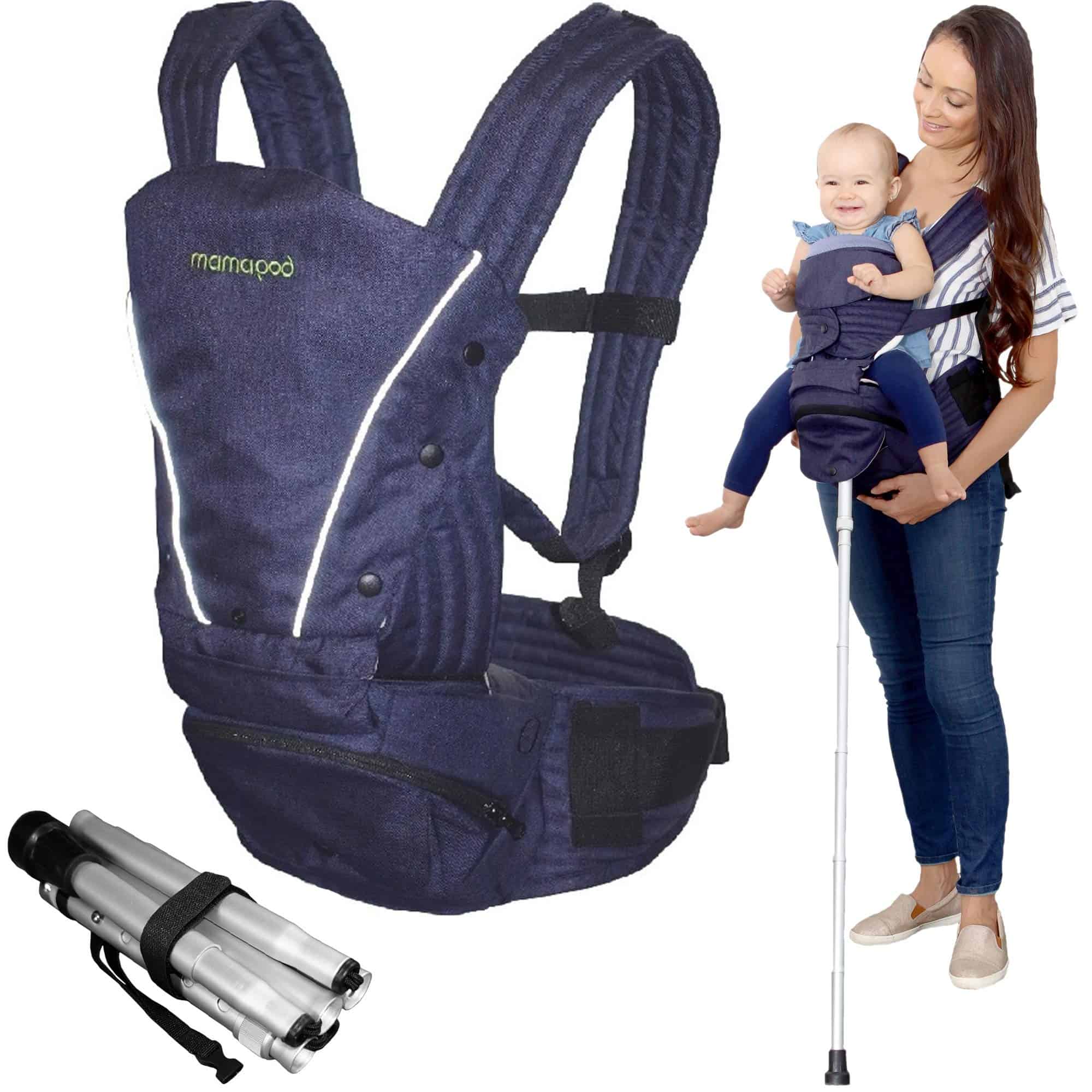 Mochila portabebés Mamapod All-Position con Asiento para la