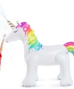 Jasonwell Unicorn Sprinkler Inflable Juguetes de Agua
