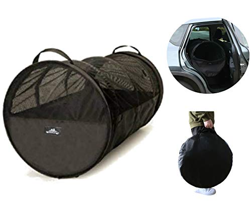 Pet Travel Tube Car Crate Kennel, Barrera de Contención de