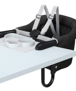 Silla de mesa portable para bebé, plegable con bandeja de