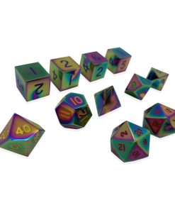 Set de 11 dados de metal completo BiFrost Thieves Pack por