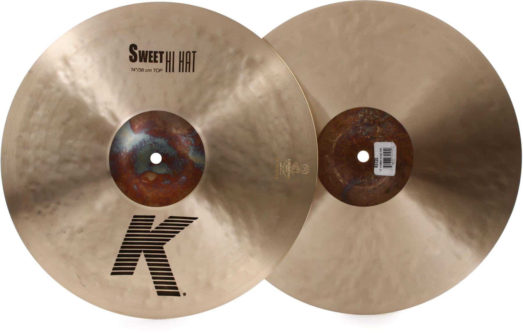 Platillos Hi-Hat Zildjian K Sweet - 14 Pulgadas