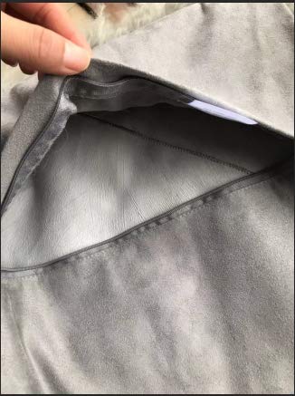 Funda de cojín/de almohada de 100% auténtica piel de - Imagen 4