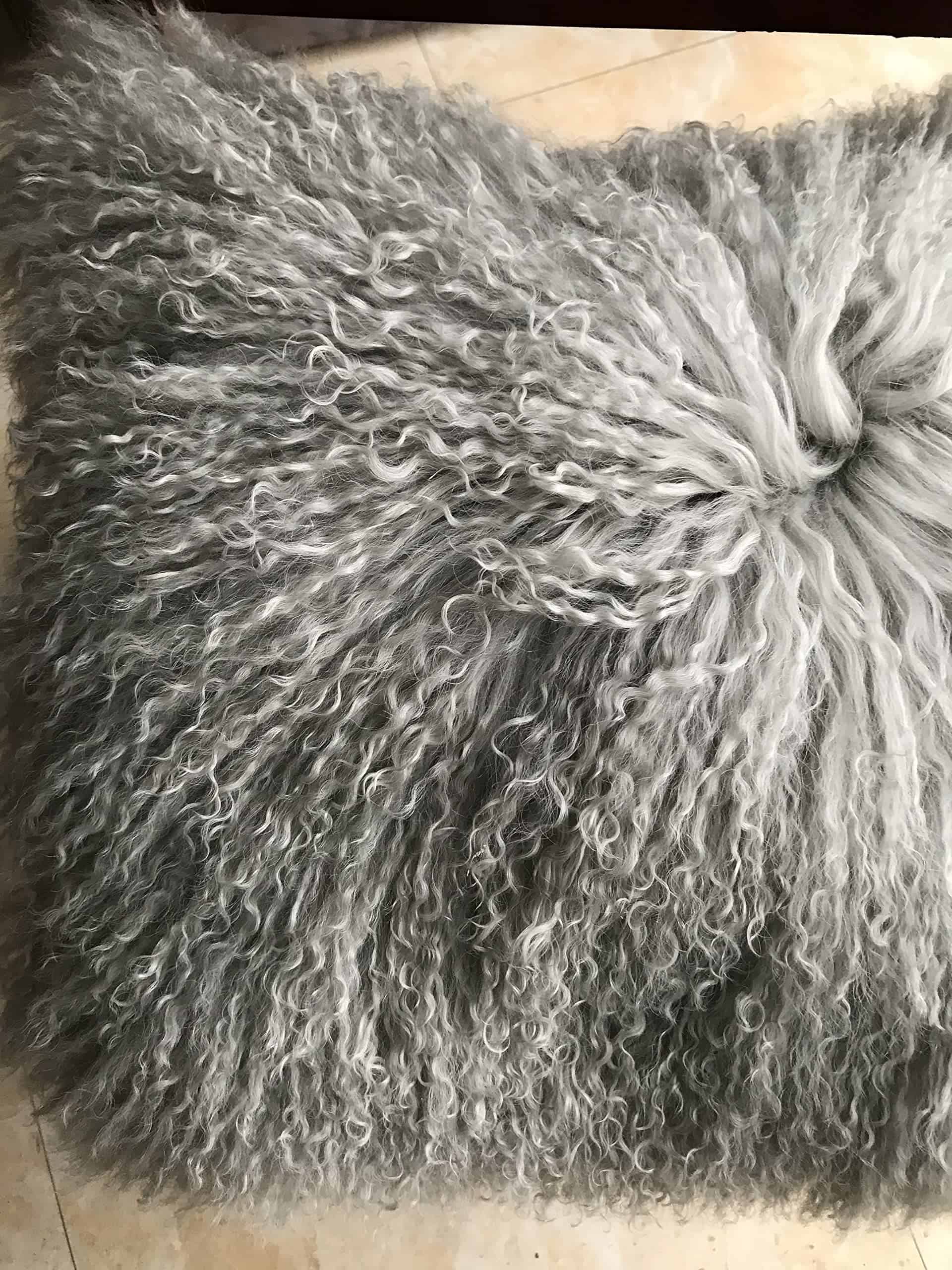 Funda de cojín/de almohada de 100% auténtica piel de - Imagen 9