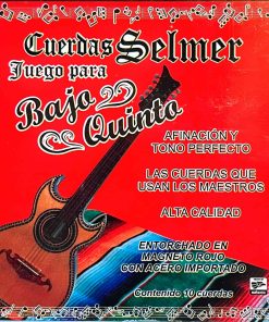 Cuerdas Selmer Bajo Quinto Strings (Magneto Rojo)